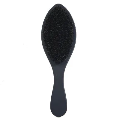 Soft Bristle Shaving Brush Print logo Natural Wooden Black Boar Bristle Hairbrush