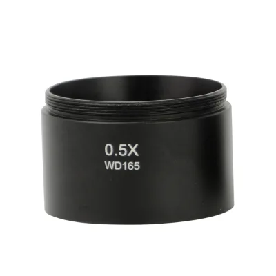 EOC Microscope Accessories 0.3x 0.5X 2x Auxiliary Objective Additinoal Lens for Stereo Microscope
