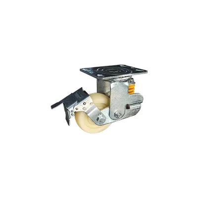 Heavy Duty Shock Absorbing Single Spring Caster(Galvanized)