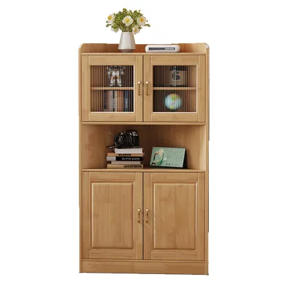 Modern Simple Multi-Functional Living Room Triangular Corner Storage Cabinet Bookcases for Small Families Saving Space