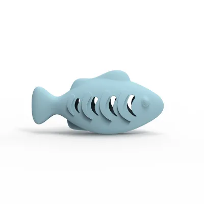 Cute Cat Toy Food Dispenser Feeder Treat Cat Silicone Toy