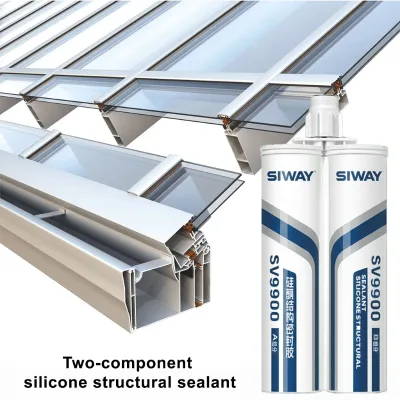 SIWAY SV9900 Plus Structural Silicone Sealant Double Component High-Tensile Shrink Crack-Resistant Construction Woodworking
