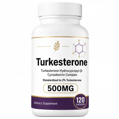 Faitury OEM Turkesterone Dietary Supplement 500mg 120 Capsules 2% Turkesterone Capsules