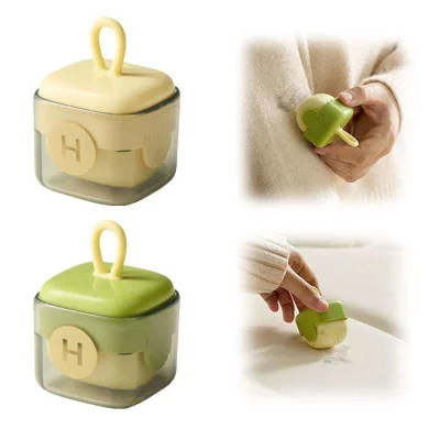 Portable Pet Hair Removal Washable Reusable Square Mini Lint Roller Hair Remover for Dog Cat