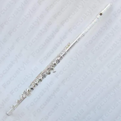 Premium Champagne  17 Keys Open  Holes Flutes Silver Plated Flutes Cupronickel  Flutes
