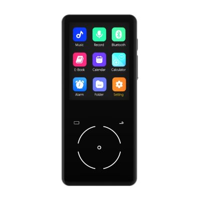 Touchscreen MP3 Player Portable Mini MP4/MP5 - Student-Focused for English Listening & E-Novel Reading