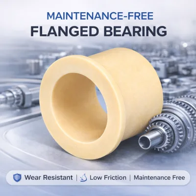 Slef Lubricating Plain Bearing Maintenance Free Low Friction Sleeve Bearing