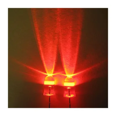 China Factory Wholesale Cheap Price 5mm Round Led Diodes Red Color and Angle Working 20-30* Degree Angle Diodes 1000pcs Per Bag