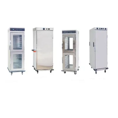 Fast Food KFC Restaurant Kitchen Double Door Buffet Electric Food Warmer Trolley, Food Warmer Commercial