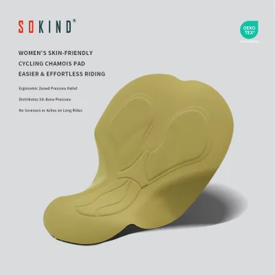 High Density Absorbent Breathable Sponge Riding Cushion Women's Custom High Elastic Plus Size Eco-Friendly Moisture-Wicking Pads