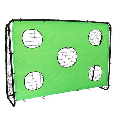 Large Metal Soccer goal Post with Shooting Target