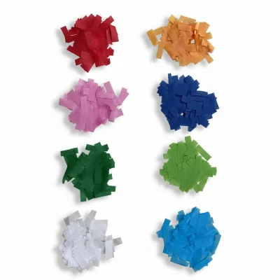 Wholesale Custom Biodegradable Metallic Christmas Confetti Popper Personalized Tissue Paper Fire Resistant for Wedding Party