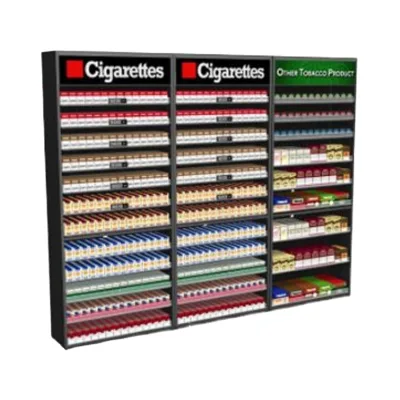 Heavy Duty Metallic Wire Shelving 6-Layer 600kg Capacity Customized Supermarket Shelves for Retail Stores