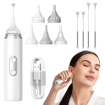 Professional Sun Grain Material Ear Dryer & Massager 600mAh Battery 3-Gear Airflow FCC/CE/UKCA Certified Electric Power Source