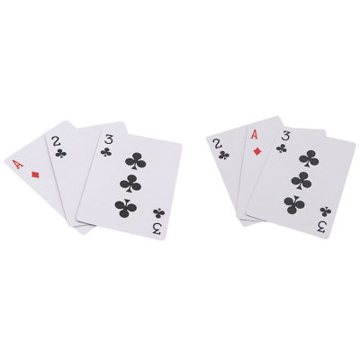 Wholesale Funny Printing Poker Magic Cardistry Deck Adult  Magic Trick 3 Card Monte Pvc Paper Playing Cards