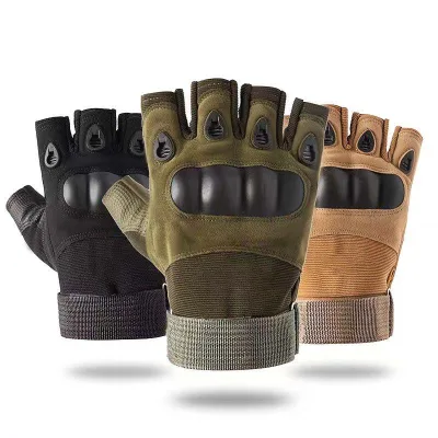 Men's Women's Half-Finger Tactical Gloves for Outdoor Sports Training Enthusiasts Cycling-Special Forces Riding Gloves