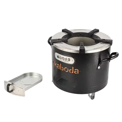 Big Size Stainless Steel Firewood Charcoal Stove for Cooking