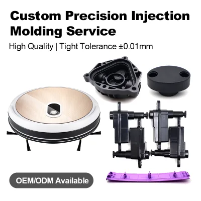 Custom Mold Injection Molding Plastic Parts Design Injection Molding Services for Smart Cordless Vacuum & Smart Electrical Goods