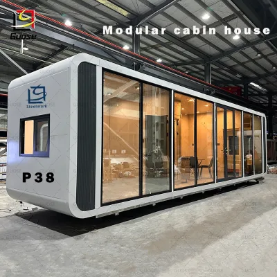 Customized Modern Luxury Steel Houses with Toilet Tiny Homes Prefabricated Home