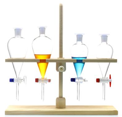 Laboratory Equipment Chemistry Glass Borosilicate Pear Shaped Dispensing Funnel