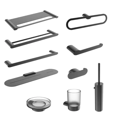 Stainless Steel Bathroom Toilet Towel Rack Bathroom Shelf Wall Mounted Paper Towel Rack Hardware