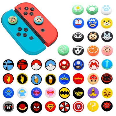 Switch Joystick Cap Switch OLED 3D Button Cap NS Gamepad Silicone Cap