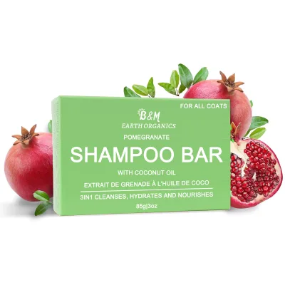Dog Shampoo for Allergies and Itching Sensitive Skin Dog Shampoo Bar with Lavender Oil & Oatmeal All Natural Vegan Plastic Free