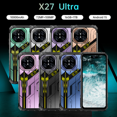 Nfc Waterproof Original X27 ultra 7.3 Inch 12GB + 1tGb Smartphone 10-core Celulares Unlocked Mobile Phone 5g