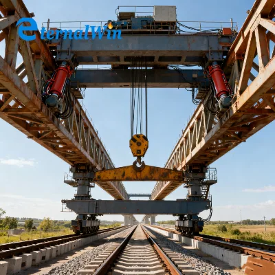 Bridge Erecting Machine Bridge Launching Girder 160T Beam Launcher Machine for Erecting Concrete Girders