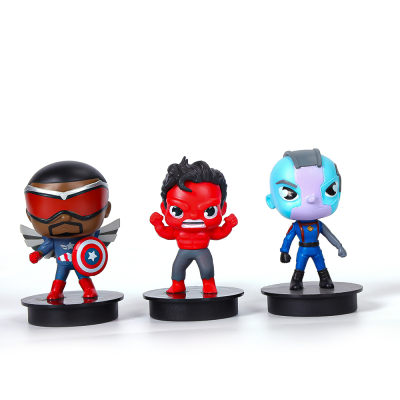 Customized PVC Cartoon Toy Figure Action Figure Plastic Decoration Arcraft Style