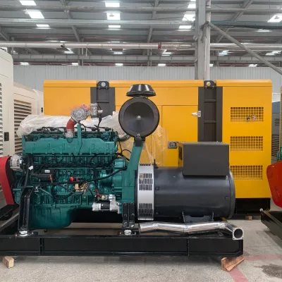 100kw 200kw 250kw 300kw 500kw Auto Start 50HZ/60HZ Water Cooling Natural Gas Turbine Generator Set