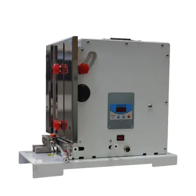 PM260 Semi-Automatic Flat Labeling Machine High-Precision Label Sensor Peeling Guide Flat Carton Box Labeling Glassine Liner