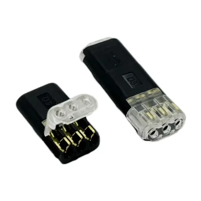 PCT-D3 Quick Splice Wire Connectors, No Stripping No Soldering, 22-18AWG 300V 9A, for LED Strip Light