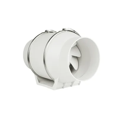 DL 8-inch 200P Medium-pressure Diagonal-Flow Pressurized Duct Fan Kitchen Exhaust Ventilation Industrial Air Supply Exhaust