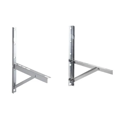 Double Load Bracket Outdoor Ac Angle Iron Air Conditioning Bracket Triangle Air Conditioner Brackets