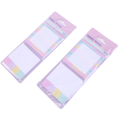 Compact and Portable Varieties of Size Notes Removable Self-Sticky Notes