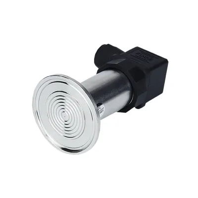 Food Grade Sanitary Pressure Sensor 4 -20ma 0-10v IP65 Milk Juice Beverage Sugar Syrup 50.5 Clamp Sanitary Pressure Transmitter