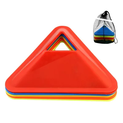 Popular Triangle Agility Training Disc Football Plate Triangle Soccer Cones for Football Basketball Soccer Sports