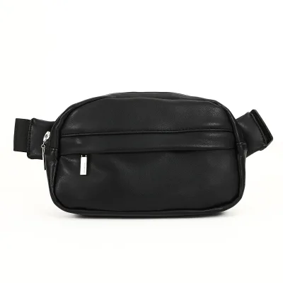 Waist Bag Premium Soft Leather Crossbody Bag - Stylish Waist Belt Fanny Pack for Workout Running Traveling Belt Bag Men