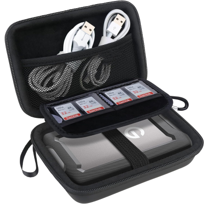 EVA Hard Drive Carrying Case EVA Shockproof Protective Travel Bag EVA Hard Travel Case for Hard Drive HDD