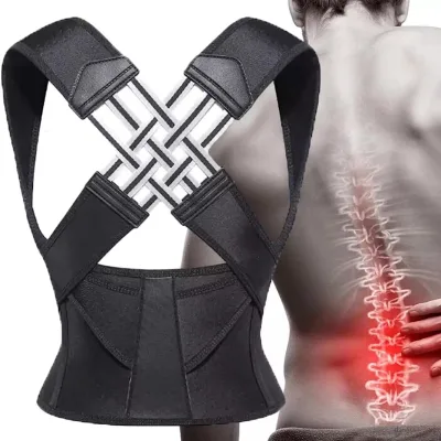 Professional Back Support Belt Posture Corrector Back With Adjustable Strap Brace Shoulder Band Correction Belt Adolescent Adult
