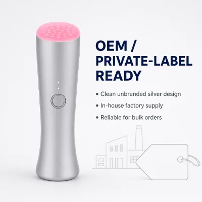 Hand Held Gentle Light Care Device for Daily Home Facial and Body Routines ABS Plastic Material