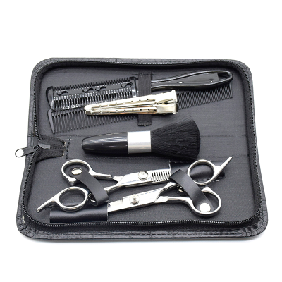 5.5/6.0" Hot Sale Hair Scissors  Shears Cheap Hairdressing Scissors Barber Thinning Scissors Hairdresser razor Haircut Tools Set