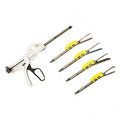 Best Selling Surgical Operation Laparoscopic Instruments Set Optinum Wound Healing & Cutting Endoscopic Linear Cutter Stapler