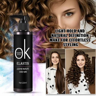 Curly Hair Styling Cream 220ml for Curly Hair Moisturizing Curl Cream