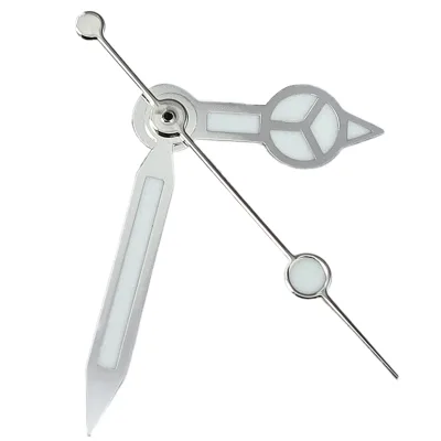 Three-Hand C3 Luminous Watch Hands with Stainless Steel Material Hands for NH35/36/4R Movement