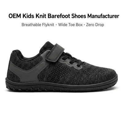 OEM Children Kids Mesh Barefoot School Shoes Minimalist Shoes Private Label Manufacturer