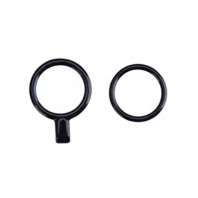 Factory-direct Sales Eco-friendly Nylon Coated Metal Hook-and-eye Closures Bra Adjusters Strap Buckles Model ZC Bra Fasteners