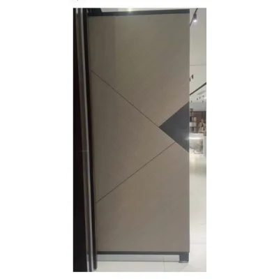 Luxury Impact Resistance Fire-Proof Durable Lacquering HFD MDF WPC Solid Wood Door