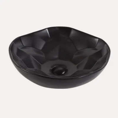 High-End Modern Ceramic Light Luxury Counter Top Washbasin with Durable Easy Clean Design for Hotels and Home Bathroom